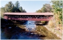 NH Covered Bridge, New England America